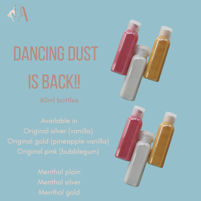 (On hand, ready to ship ) Dancing Dust Pole Grip Aid and Antiperspirant