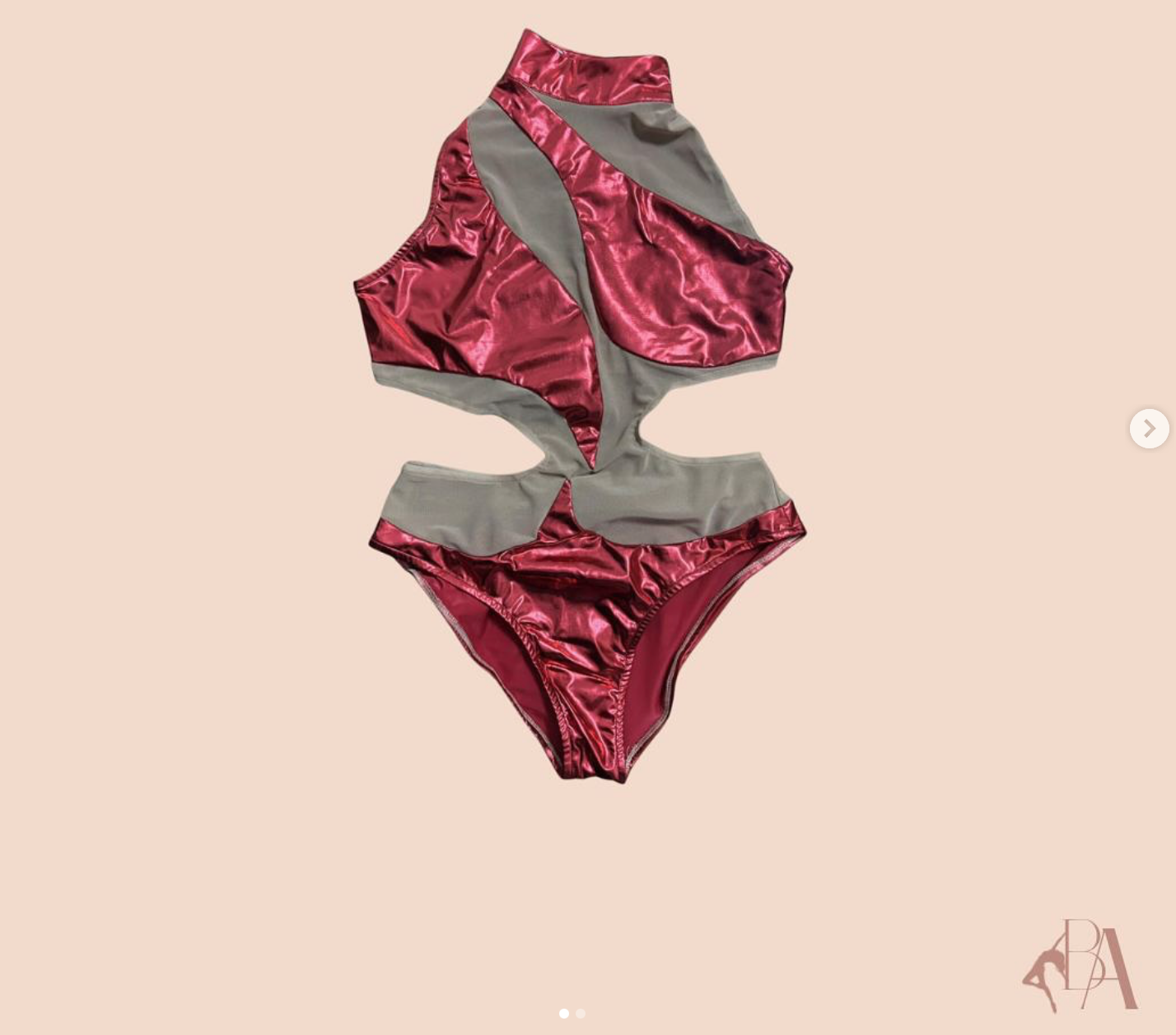 Goddess Bodysuit in Scarlet