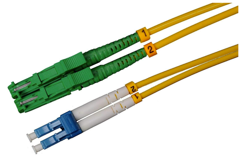 1m-30m E2000/APC-LC/UPC Duplex OS2 Glasfaser Kabel 1m-30m E2000/APC-LC/UPC Duplex OS2 Glasfaser Kabel