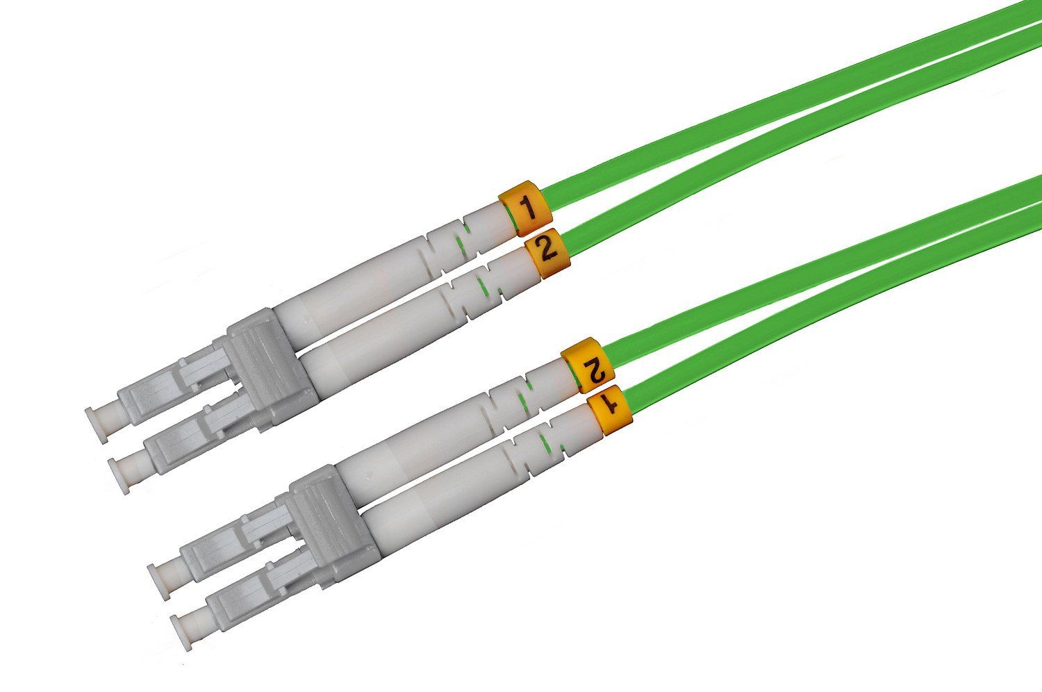 0,5m-200m LC/UPC-LC/UPC Duplex OM5 Glasfaser Kabel