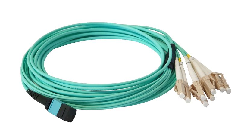 1m-20m MPO-4LC OM3 Multimode