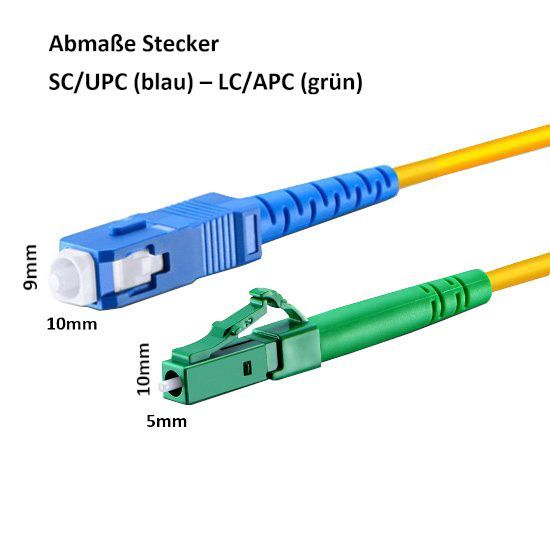 SHESSTILL 10er-Pack Glasfaseradapter SC/UPC – Fla Produktbild-Vorschau 5