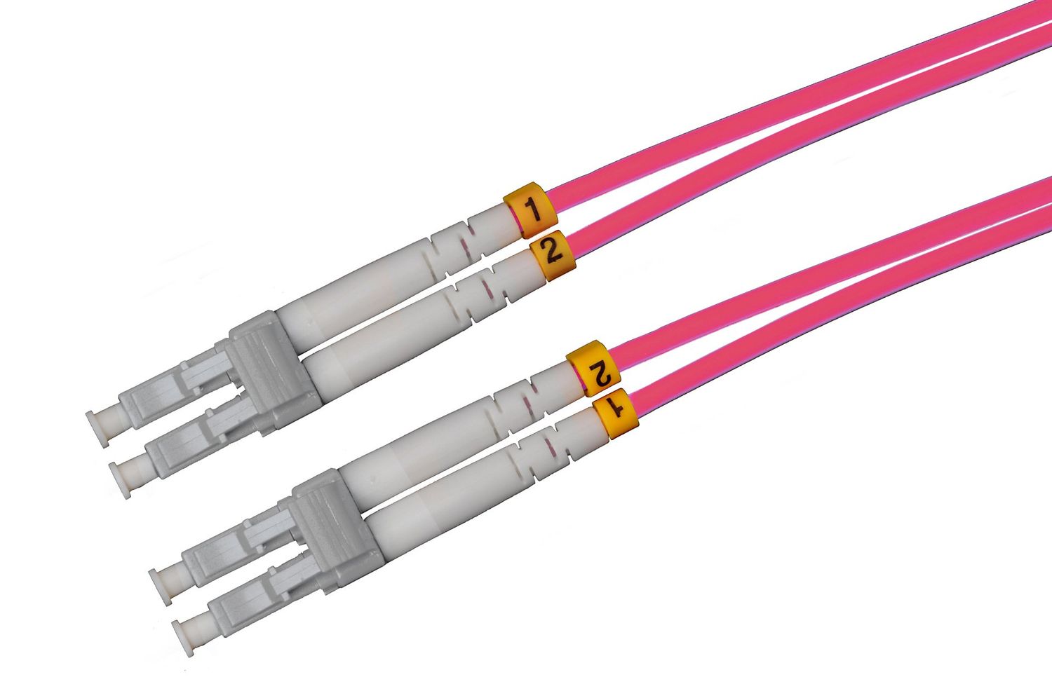 0,5m-300m LC/UPC-LC/UPC Duplex OM4 Glasfaser Kabel