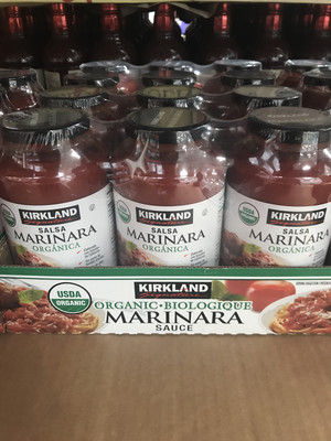 Kirkland Organic Marinara Sauce (3 jars 907g each)
