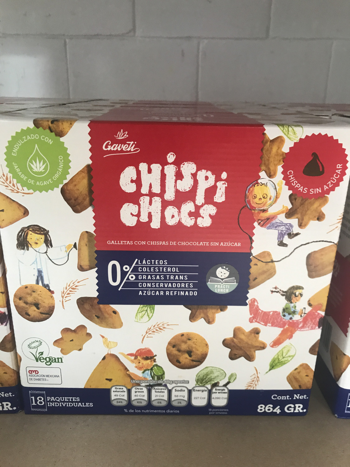 Chispi Bites with Chocolate Chips