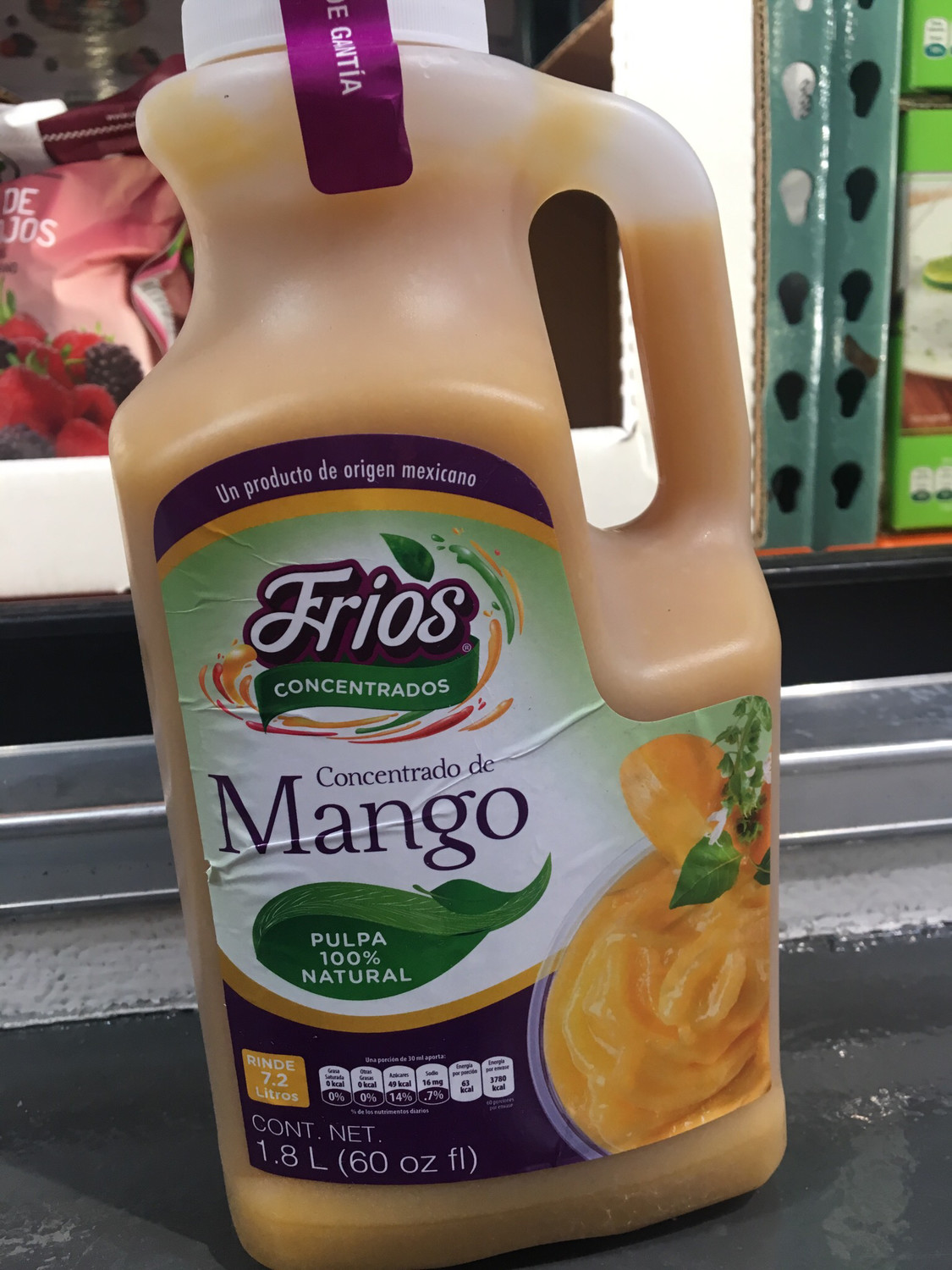 Frios Fruit Concentrate MANGO 1.8 L FROZEN