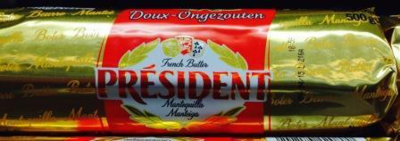 President Gourmet French Butter (Unsalted)