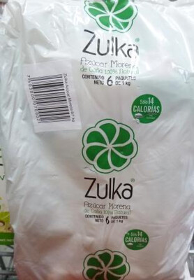 Zulka NATURAL Sugar (10 pkgs/1kg)