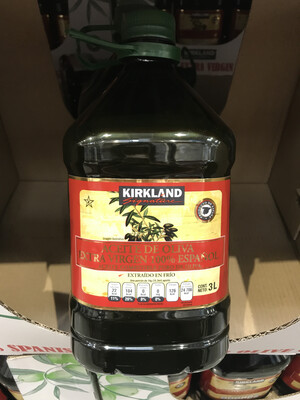 Kirkland Extra Virgin Olive Oil - 3L