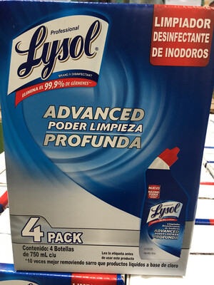 Lysol Toilet Bowl Disinfecting Liquid (set of 4) *