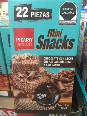 Picard Amarant-Chocolate Mini Snacks 22 bars 