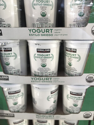 Kirkland Organic Greek Yogurt 1.36kg