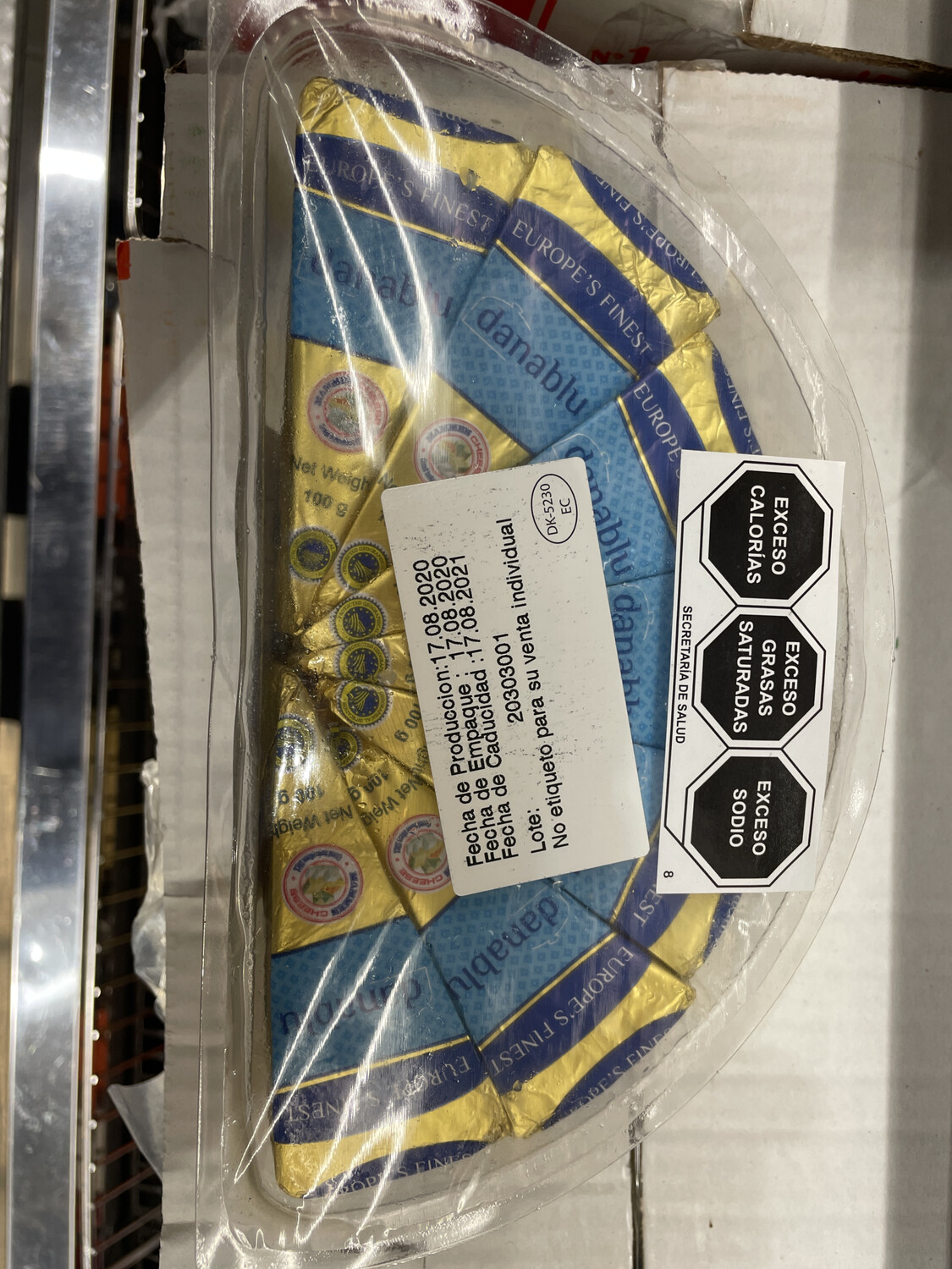 Europe’s Finest Danish Blue Cheese 7/100g each