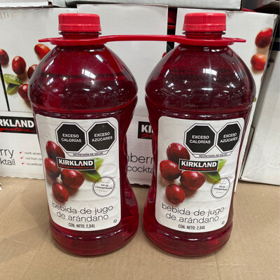 Kirkland Cranberry Juice 2/2.84L