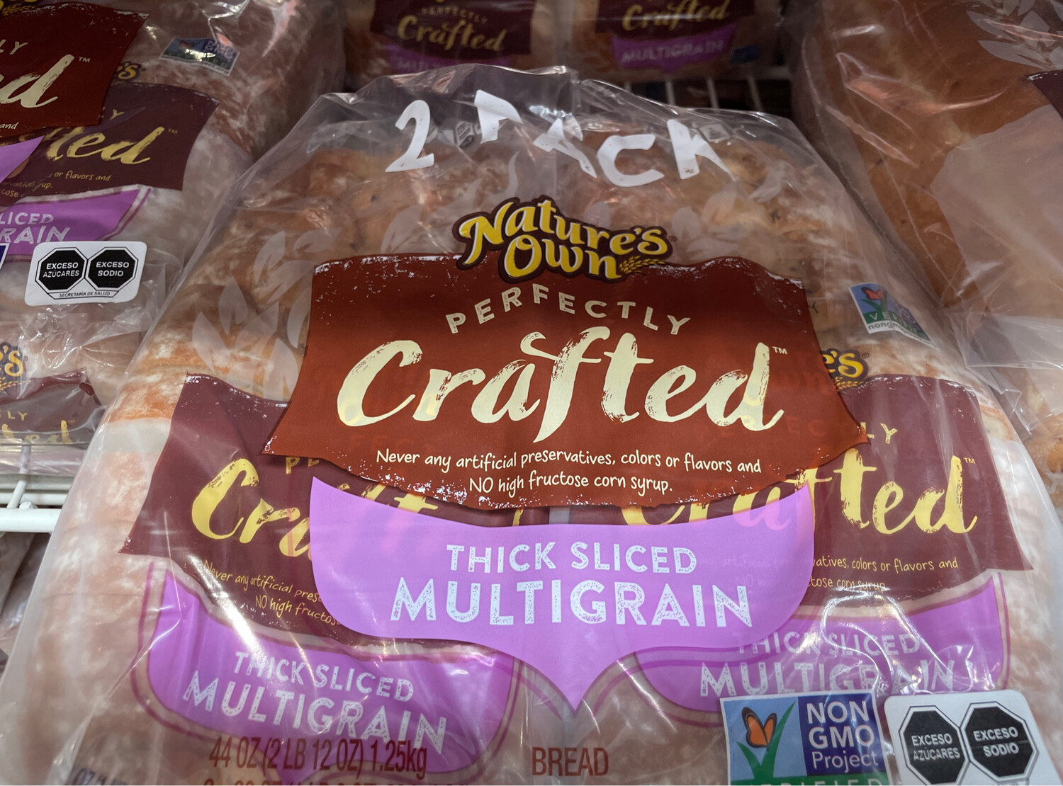 Nature’s Own Crafted Multigrain Bread 1.2kg