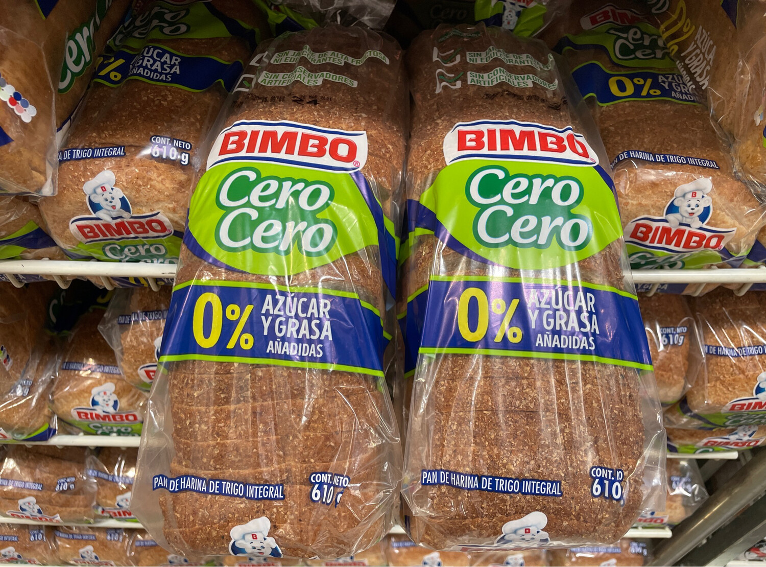Bimbo Cero Bread  2/680g