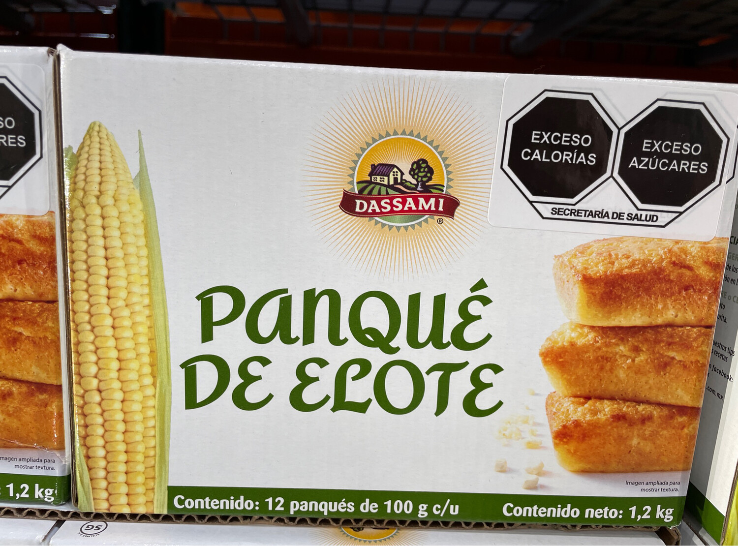 DeOrno Frozen Corn Cake 12pz 1.4kg