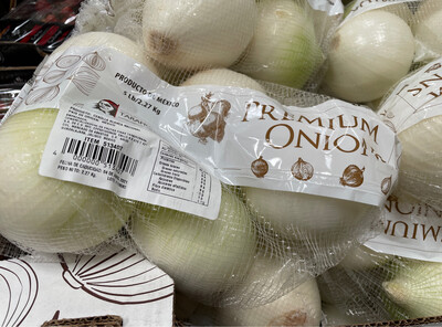 Premium White Onions 2.27kg