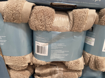 Charisma Hand &amp; Washcloths Towels Brown - 2 each 4 total 