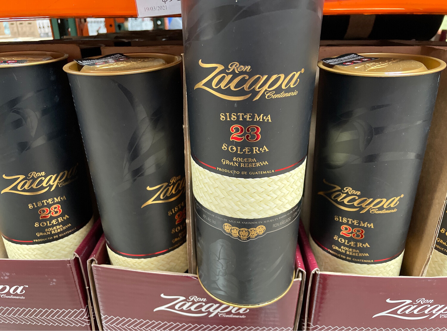 Zacapa Rum 23 Years Solera 750ml