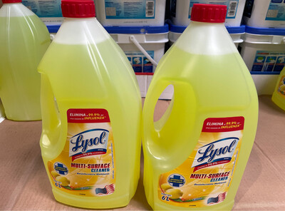 Lysol Multi Surface Cleaner 6L.   *