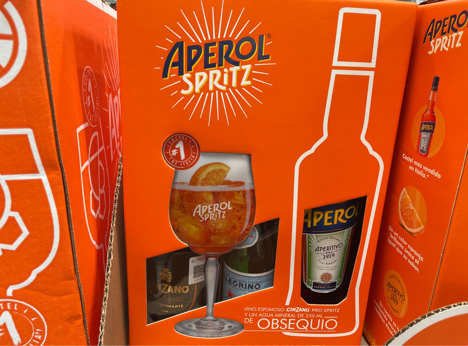 Aperol Spritz Liquor 750ml. 