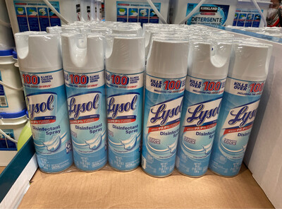 Lysol Disinfectant Spray - 3 cans *
