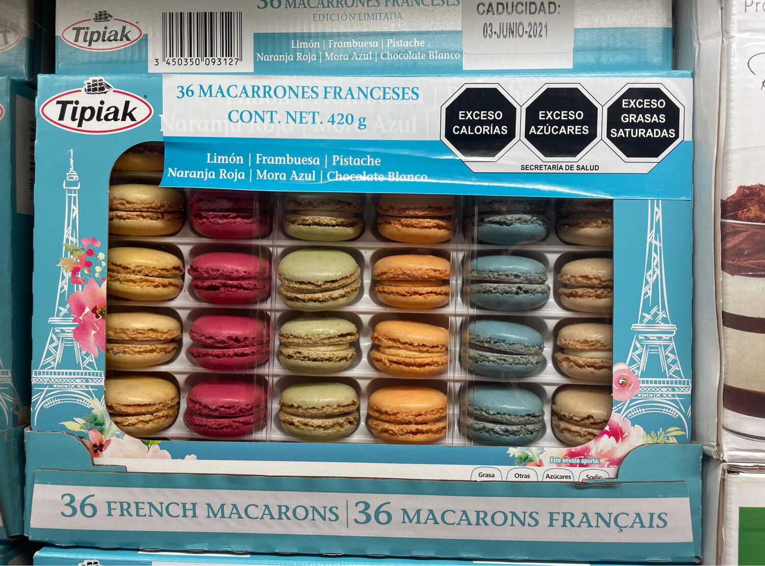 Tipiak French Macarons (36pz)