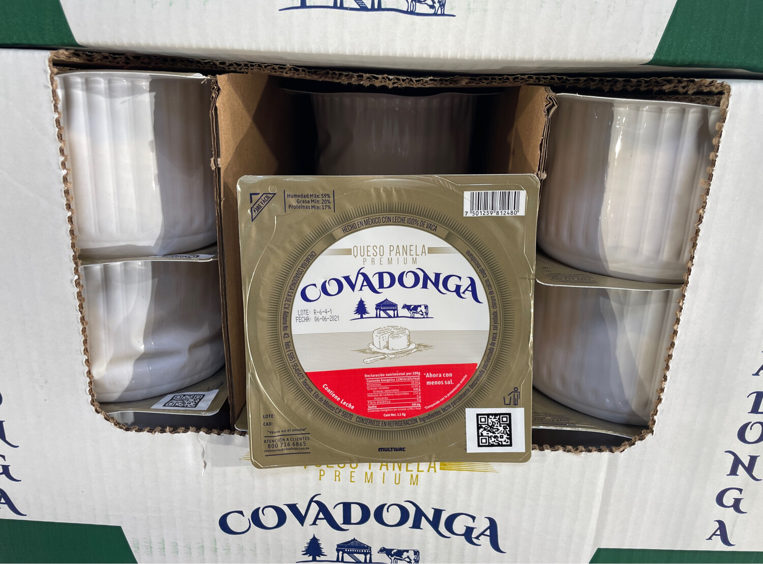 Covadonga Panela Cheese 1.1kg