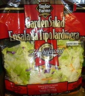Taylor Farms Garden Salad - 2 pack