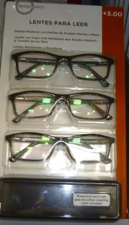Design Optics Reading Glasses - 3 Pack