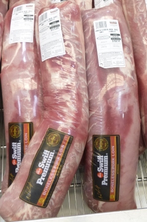 Fresh Swift Premium Boneless Pork Loin - LARGE - sold by kilo