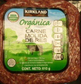 Kirkland Organic Ground Beef FROZEN