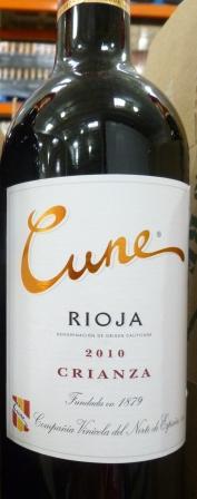 Cune Crianza Red Wine   *