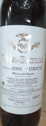 Vega Sicilia Unico Red Wine   *