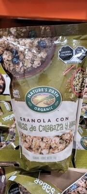 Nature's Path Organic Granola with flaxseed and pumpkin seeds