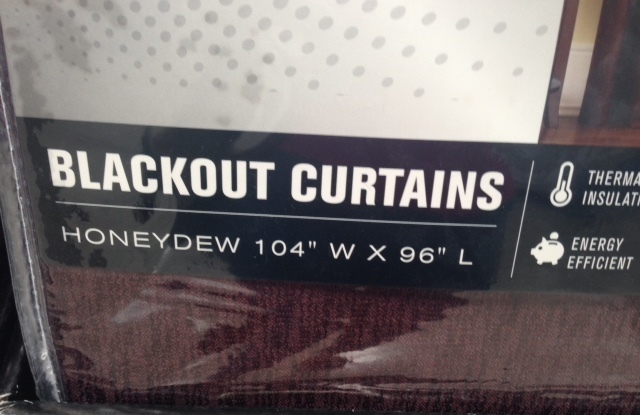Thermal Balance Blackout Curtains (2 pc) 1.32m x 2.44m