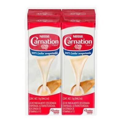 Nestle Carnation Evaporated Milk Box - 4 pack