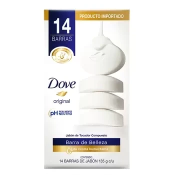 Dove Cream Soap 14 Bars   *
