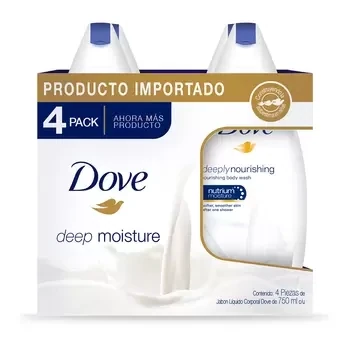 Dove Body Wash - 4 pack *