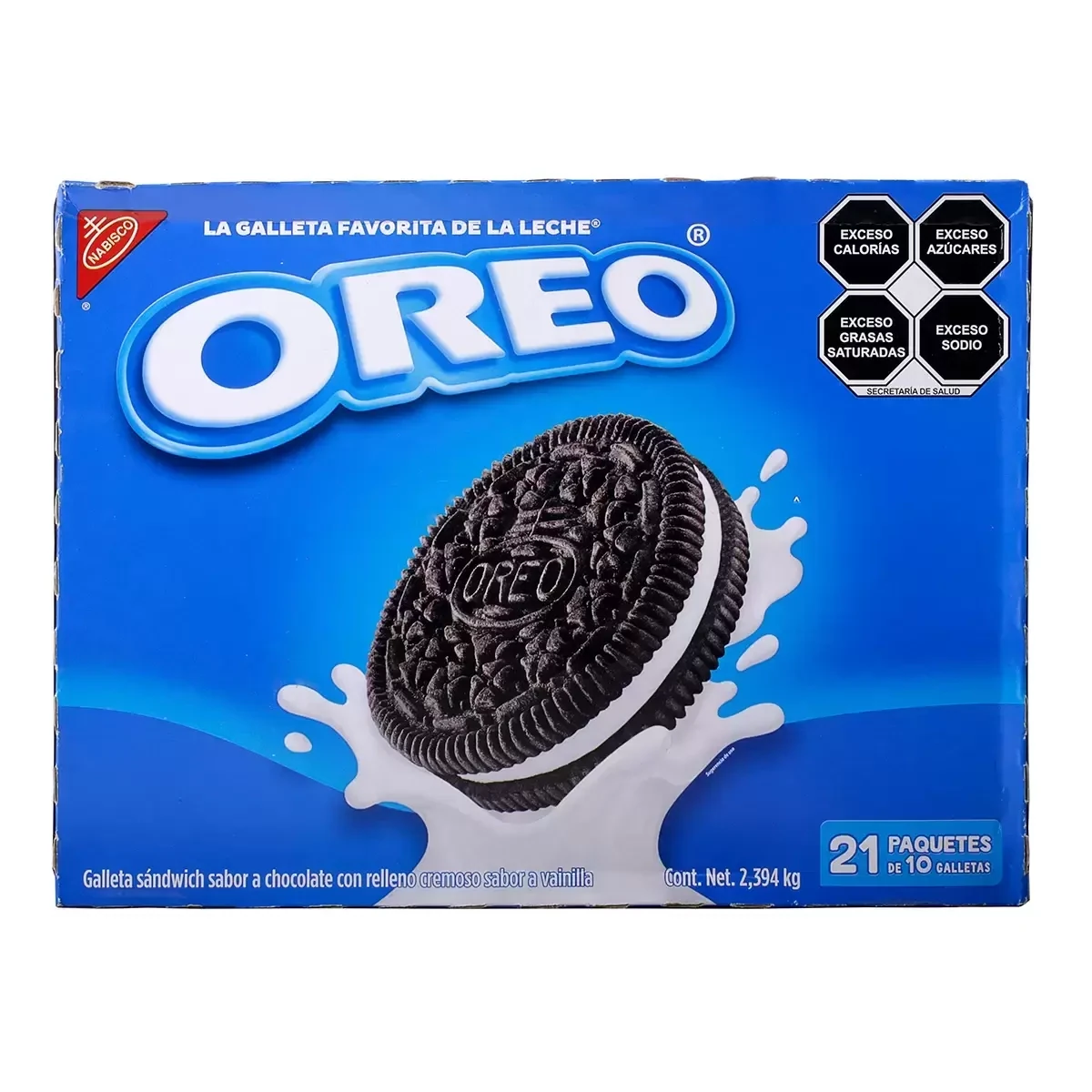 Oreo Cookies box - 21 sleeves/10 cookies each