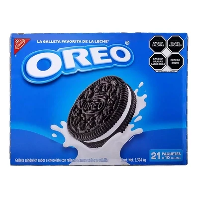 Oreo Cookies box - 21 sleeves/10 cookies each