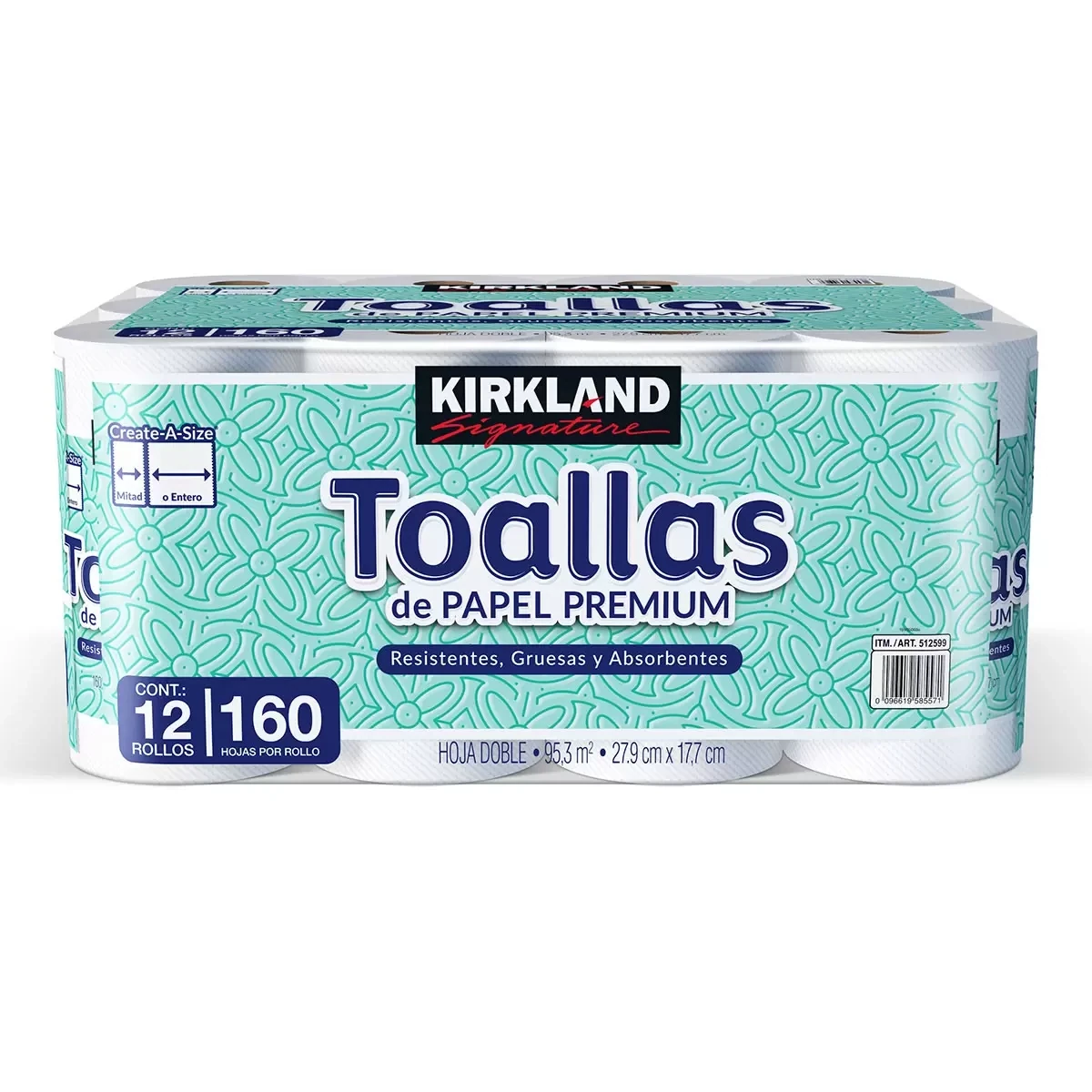 Kirkland Paper Towels - 12 rolls   *   #