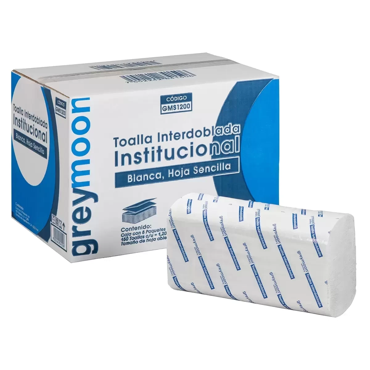 Grey Moon Paper Towels for towel dispenser 8/150 pz   # *