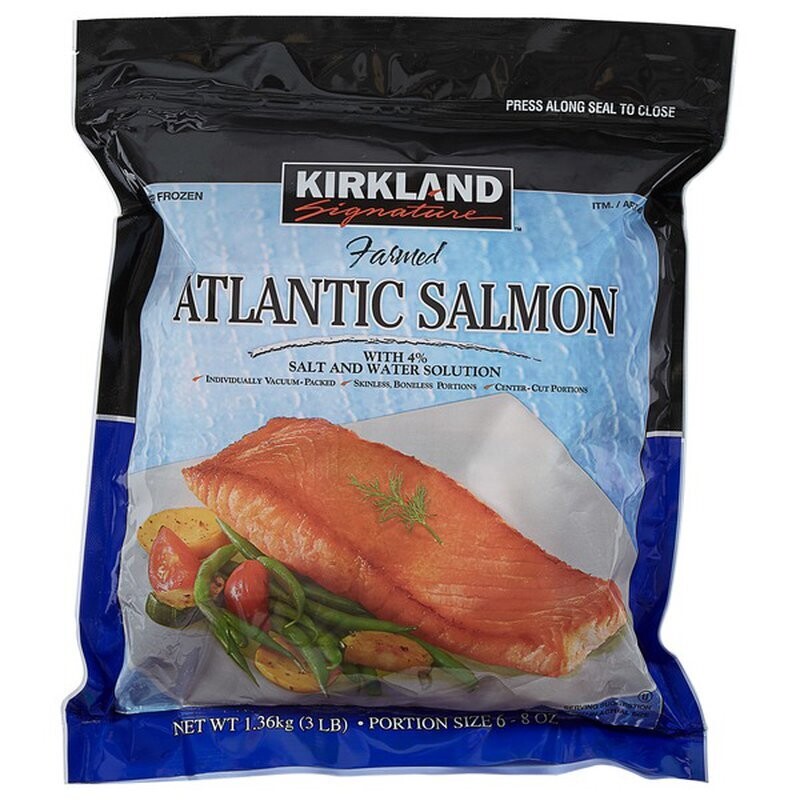 Kirkland Atlantic Salmon Fillets 1.36kg