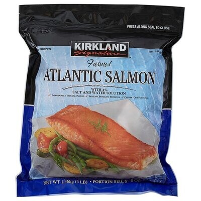 Kirkland Atlantic Salmon Fillets 1.36kg