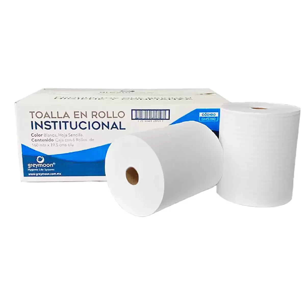 Grey Moon Paper Towel Rolls -  8/180 piezas   #