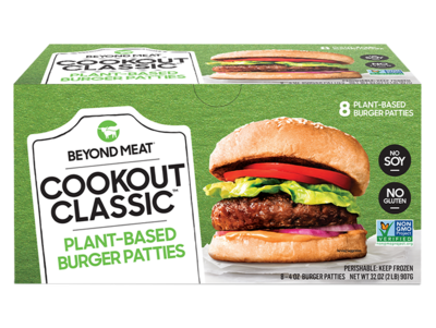 Beyond Meat Vegan Hamburgers (8 Patties)