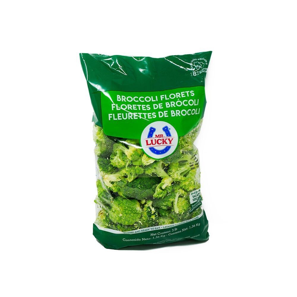 Mr Lucky Fresh Broccoli Florets 1.36kg