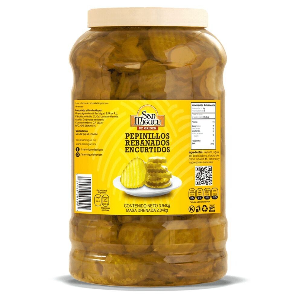 San Miguel Dill Pickle Slices 3.940kg